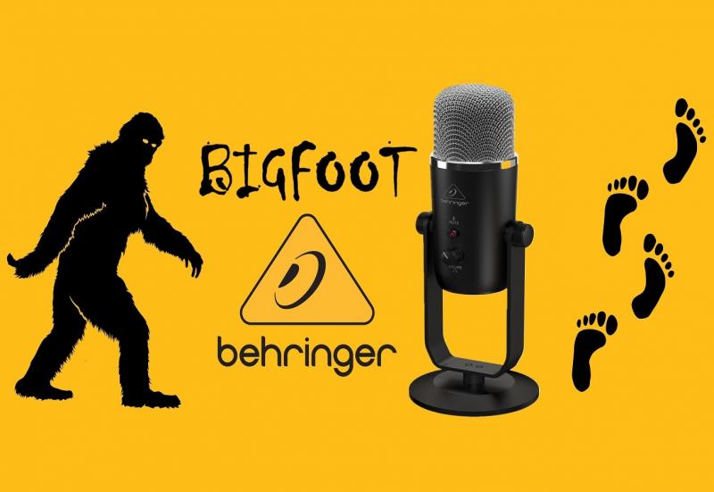 Новый USB-микрофон Behringer Bigfoot