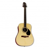 GREG BENNETT D5/N - акустическая гитара, дредноут, массив ели, цвет натуральный