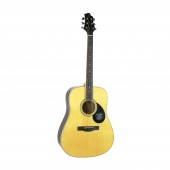 GREG BENNETT GD100S/N - акустическая гитара, дредноут, ель, цвет натуральный