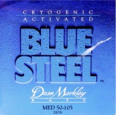 DEAN MARKLEY 2676 Blue Steel Bass MED - струны для БАС-гитары (нержав, заморозка) толщина 50-105