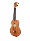 WIKI UK91/S - гитара укулеле сопрано, сапеле, тонкий корпус, цвет натуральный