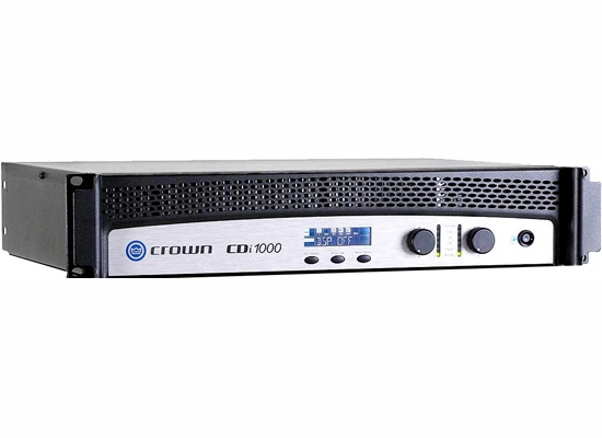 CROWN CDi1000 - двухканальный усилитель мощности с DSP, 2х700 Вт/2 Ом, 2х500 Вт/4 Ом, 2х275 Вт/8 Ом