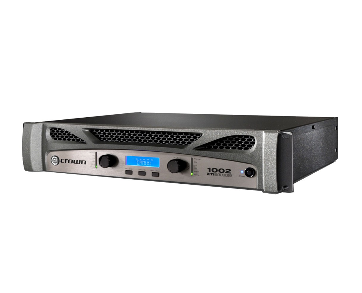 CROWN XTi1002 - двухканальный усилитель мощности с DSP, 2х700 Вт/2 Ом, 2х500 Вт/4 Ом , 2х275 Вт/8 Ом