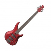 YAMAHA TRBX305 CAR - бас-гитара, 5 стр., HH актив, 34", цвет красный