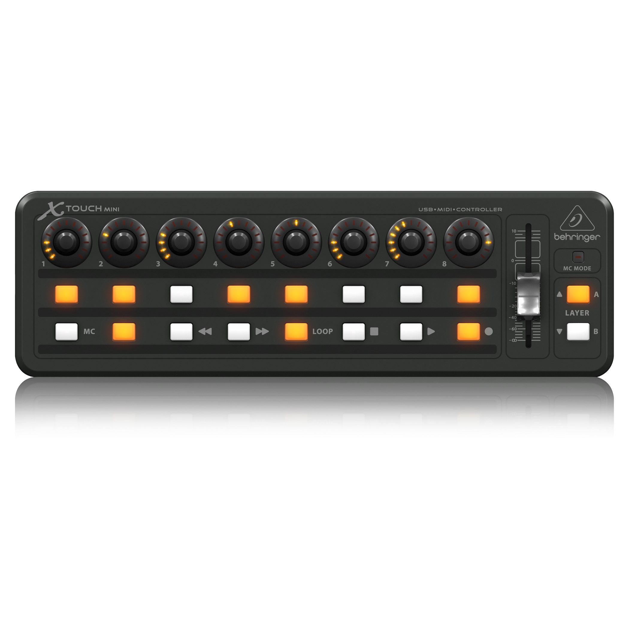 BEHRINGER X-TOUCH MINI - универсальный USB контроллер купить онлайн по  актуальной цене со скидкой и доставкой - invask.ru