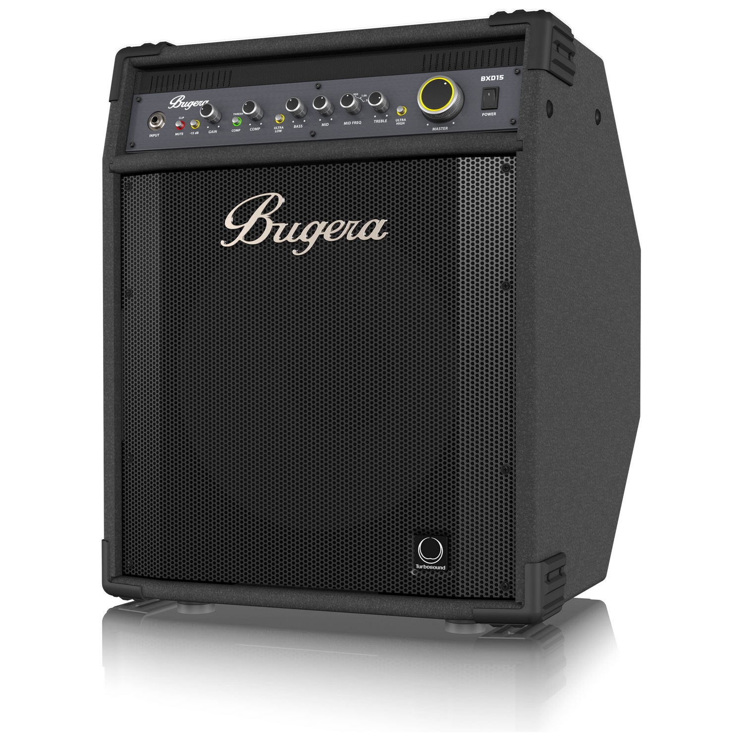 BUGERA BXD15 - басовый комбоусилитель, 1000 Вт, 1 х 15