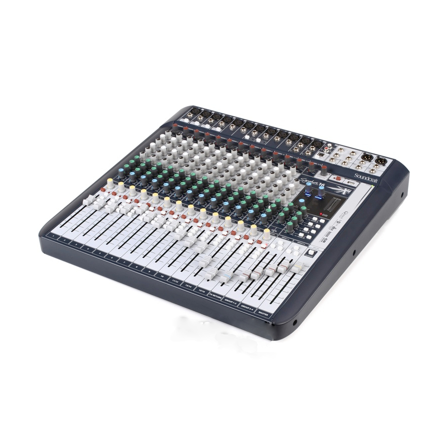 SOUNDCRAFT Signature 16 аналоговый микшерный пульт, 16 вх., 12 x