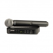 SHURE BLX24E/PG58 M17 - вокальная радиосистема с капсюлем динамического микрофона PG58 (662-686 MHz)