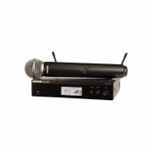 SHURE BLX24RE/SM58 M17 - вокальная радиосистема с ручным передатчиком SM58 (662-686 MHz)