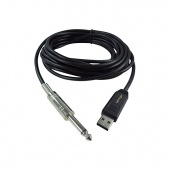 BEHRINGER GUITAR2USB - гитарный USB-аудиоинтерфейс (кабель), 44.1кГц и 48 кГц, длина 5 м.