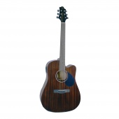 GREG BENNETT D1CE/N - электроакустическая гитара, с вырезом, нато, пассив. EQ, цвет натуральный