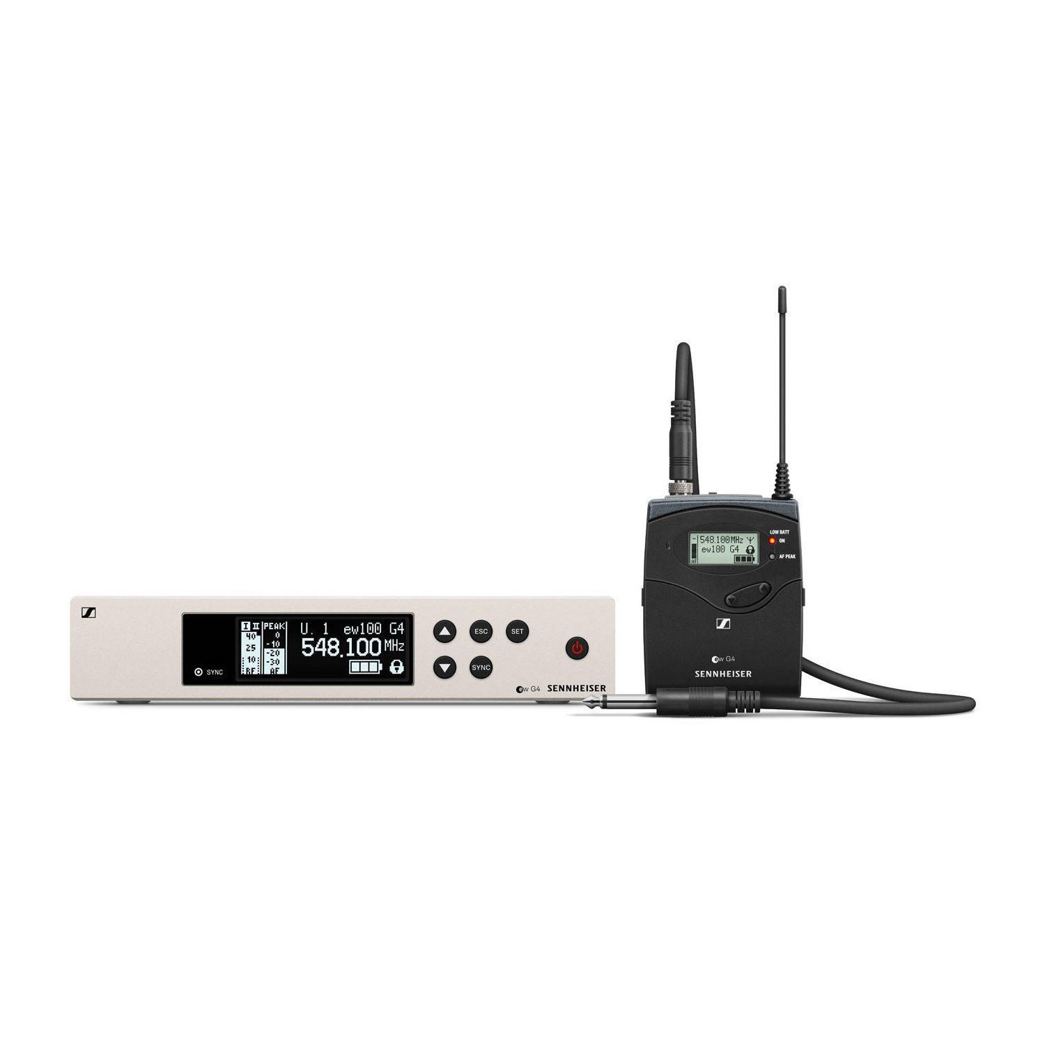 SENNHEISER EW 100 G4-CI1-A1 - инструментальная радиосистема серии G4 Evolution 100 UHF (470-516 МГц)