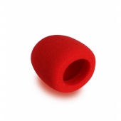 ONSTAGE ASWS58-R - ветрозащита для ручного микрофона , цвет красный
