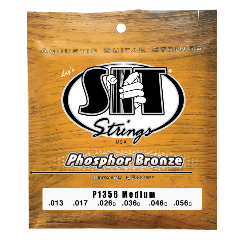 SIT Strings P1356 -    ,  .013 - .056, Phosphor Bronze, Medium