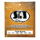 SIT Strings P1356 - струны для акустической гитары, толщина .013 - .056, Phosphor Bronze, Medium