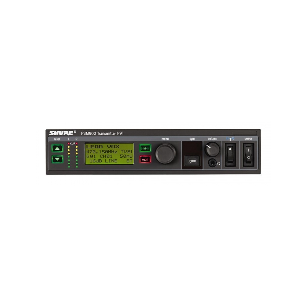 SHURE P9TE K1E -     PSM900 (596 - 632 MHz)