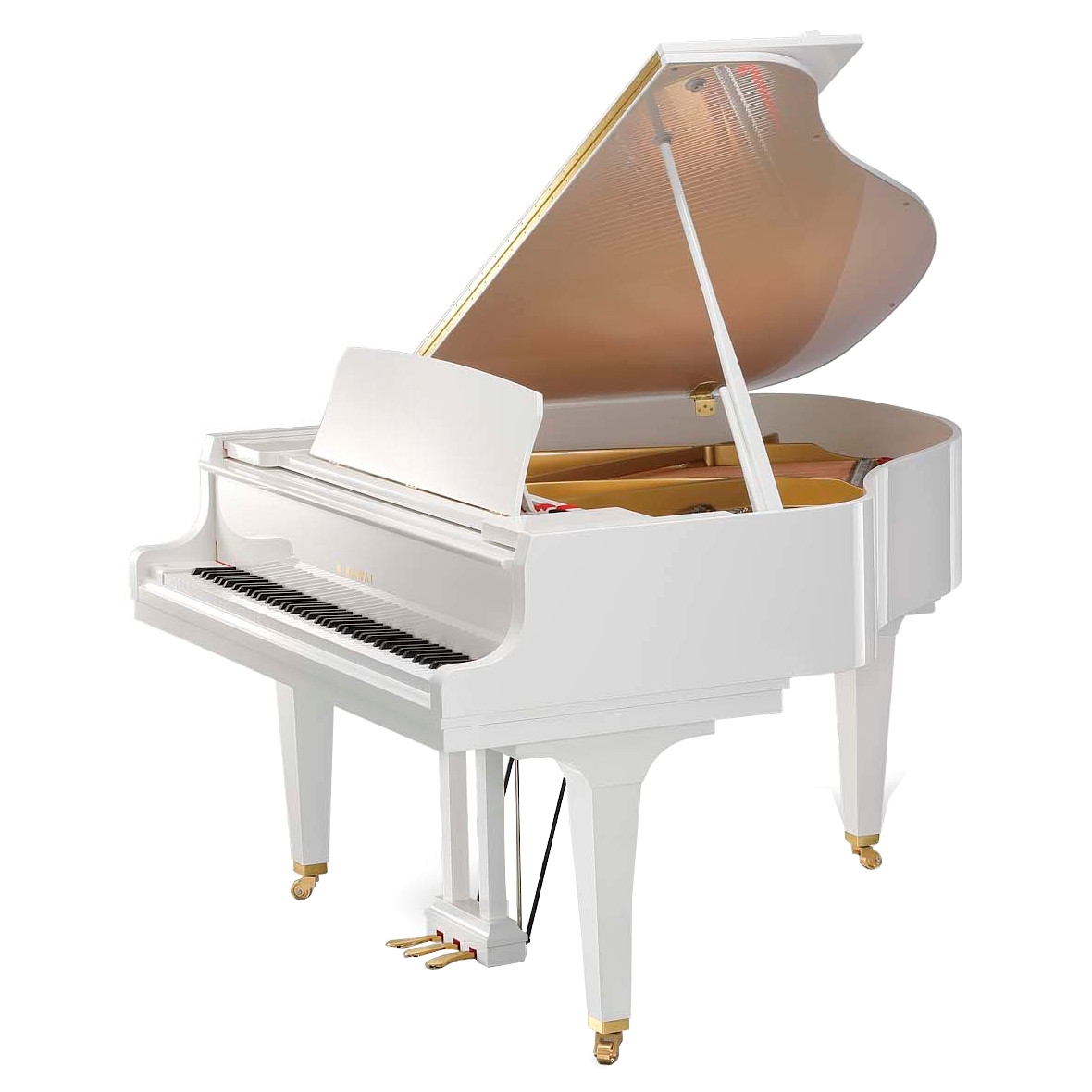 KAWAI GL-20 WH/P - рояль, 157х150х102, 300 кг., белый полиров., механизм  Millennium III. купить онлайн по актуальной цене со скидкой и доставкой -  invask.ru