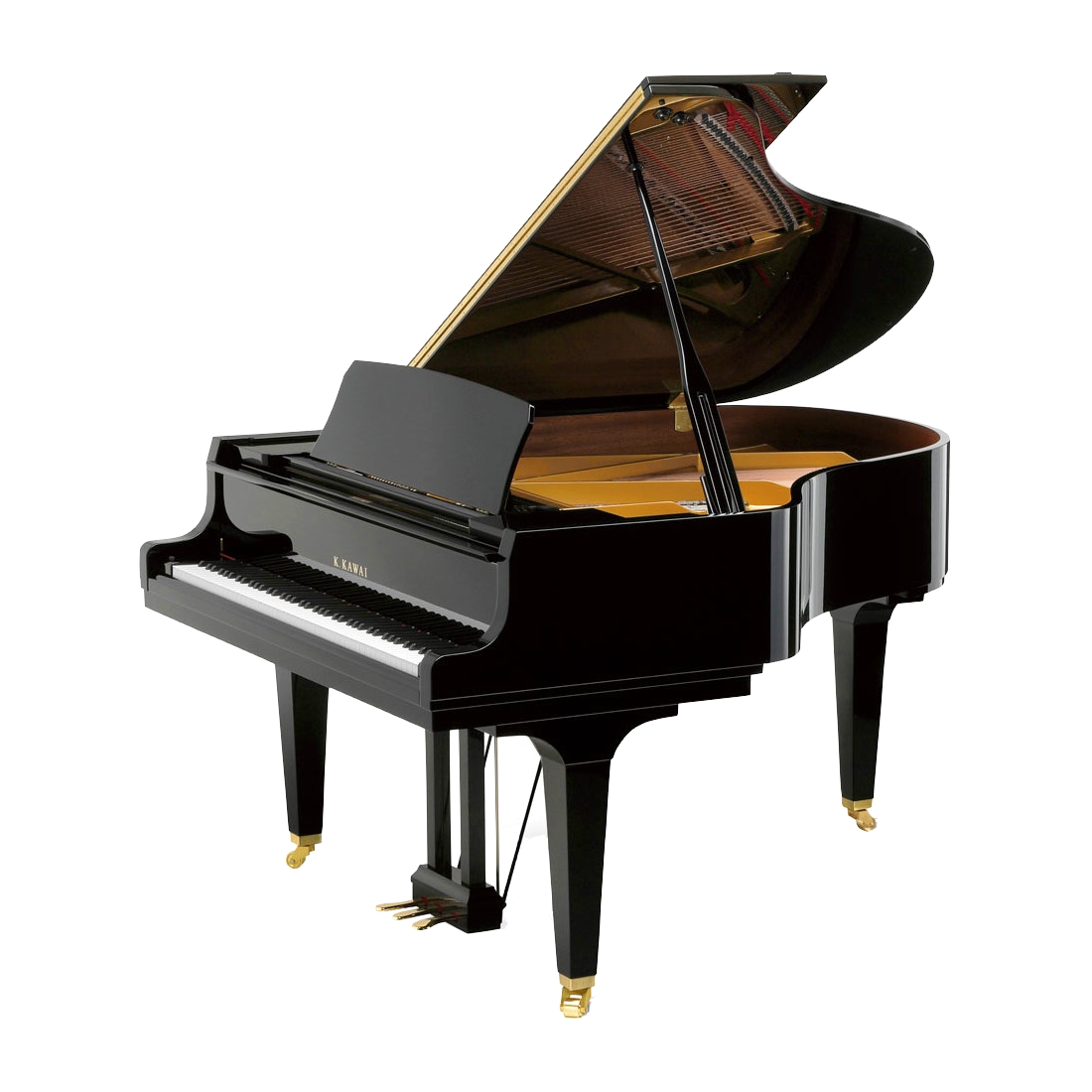 KAWAI GL-40 M/PEP - рояль, 180х152х102, 324 кг.,черный полиров., механизм Millennium III.