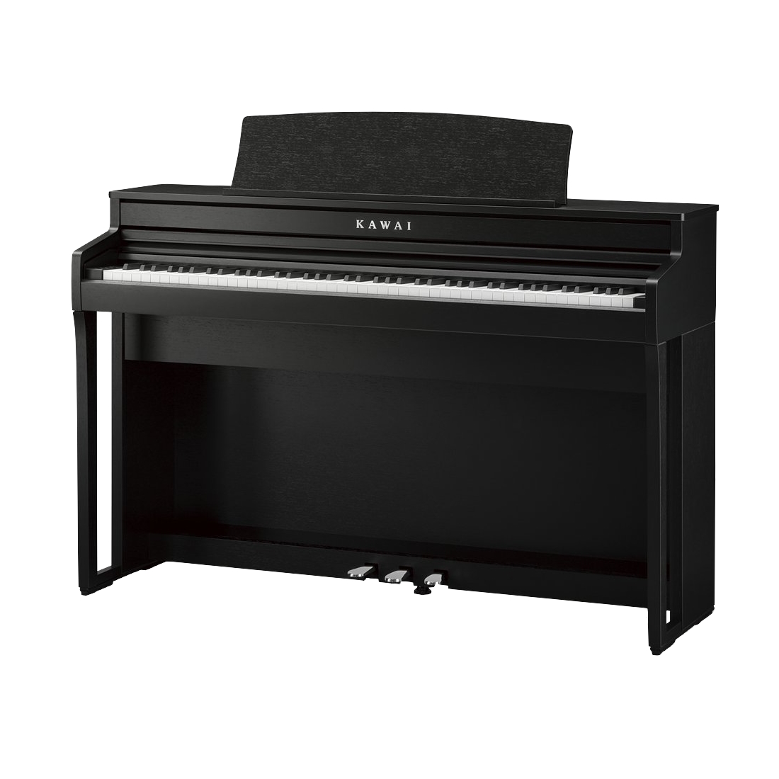 KAWAI CA49B - цифр. пианино,  механика GFC, OLED дисплей, 19 тембров, 20 ВТ x 2, цвет черный матовый