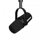 SHURE MOTIV MV7-K - гибридный широкомембранный USB/XLR микрофон для записи речи и вокала, цвет чёрны