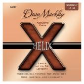 DEAN MARKLEY 2087 - Helix HD Acoustic CL PHOS - струны для акустической гитары, 012-053