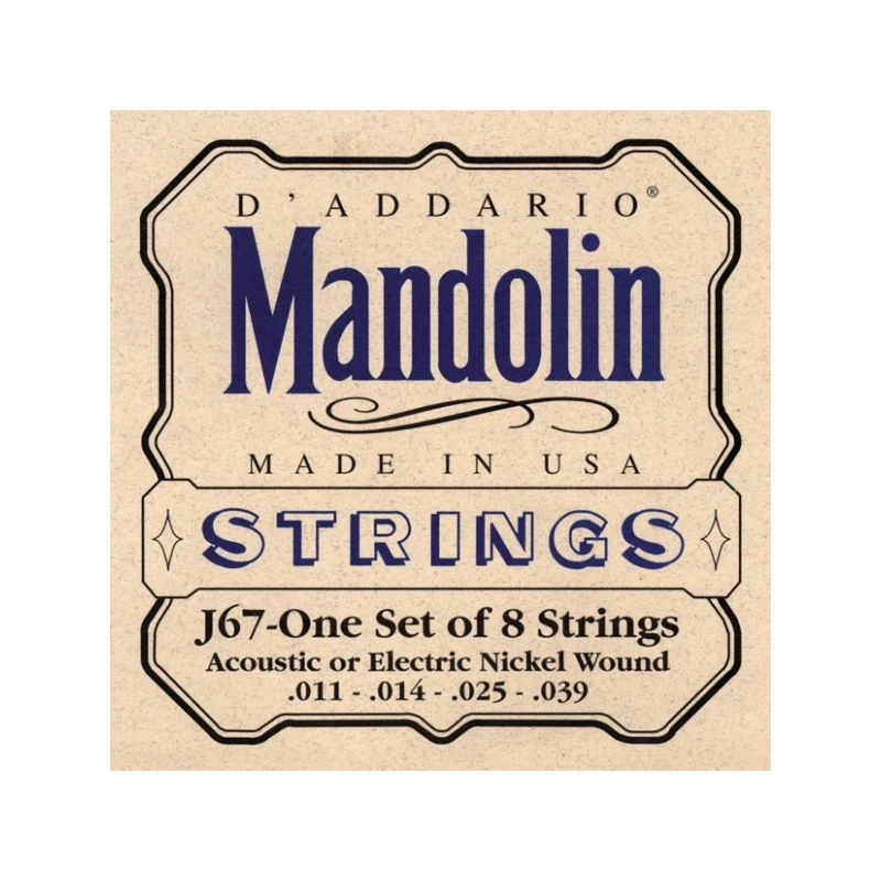 D'ADDARIO J67