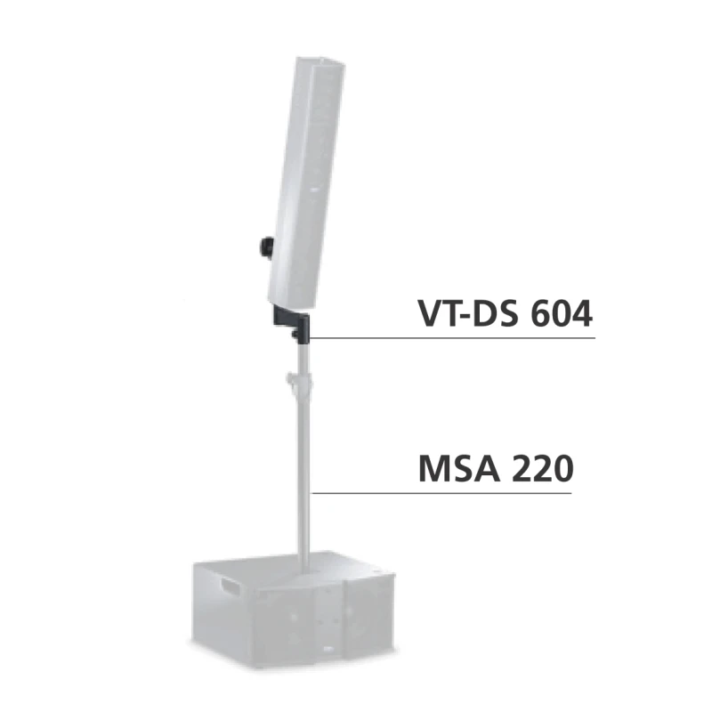 FBT VT-DS 604 W - кронштейн - адаптер (ЦВЕТ БЕЛЫЙ) для телескопической  стойки и А.С. VERTUS CLA604A купить онлайн по актуальной цене со скидкой и  доставкой - invask.ru