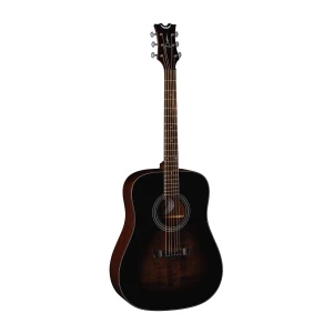 DEAN SA DREAD VB - акустическая гитара, дредноут, 25 1/2' (648 мм), цвет черный берст