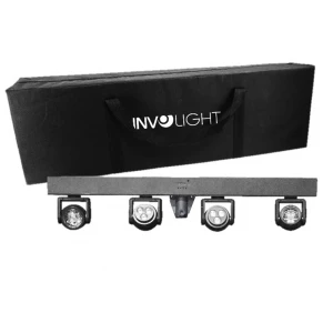 INVOLIGHT MH PARTY BALL - мобильный комплект LED RGBW голов вращения, ИК-ДУ, DMX512